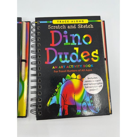 Scratch & Sketch Dinosaur Bundle of Two - Picture 3 of 8